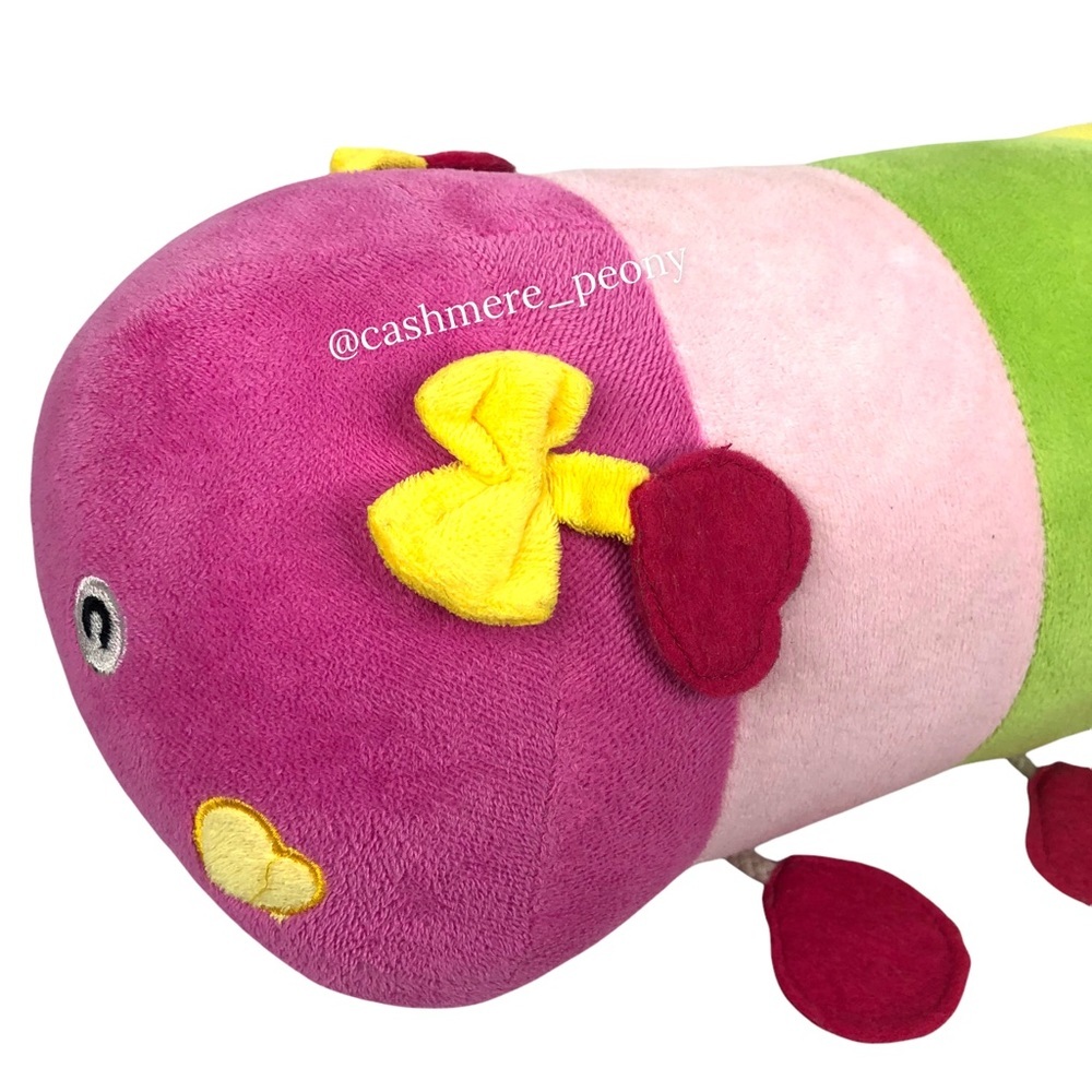 Rainbow Caterpillar Plush Pillow - Picture 4 of 6